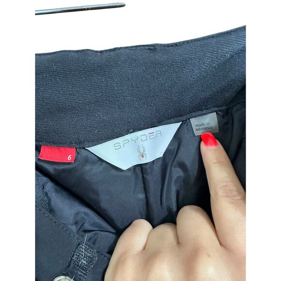 Spyder Women's Winner Gore-tex Ski Tailored Fit Pants black size 6 - Picture 3 of 6